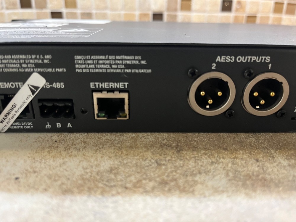 Airtools Symetrix 2X Mic Processor Dual Digital Voice Amplifier