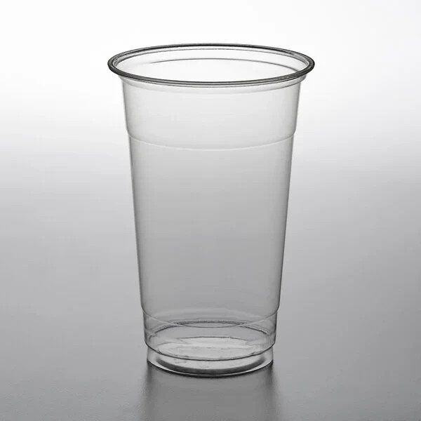 20 oz. Plastic Cold Cup - Designed for Use Without Lid