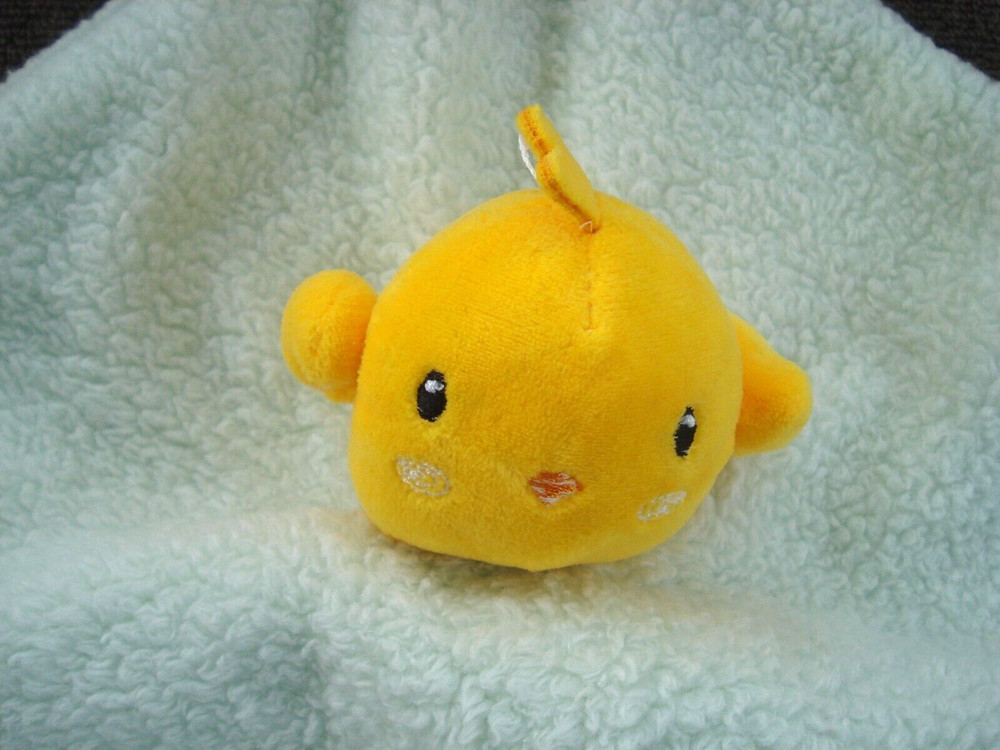 DTU Inc. Mint Green Security Blanket Yellow Chick NEW