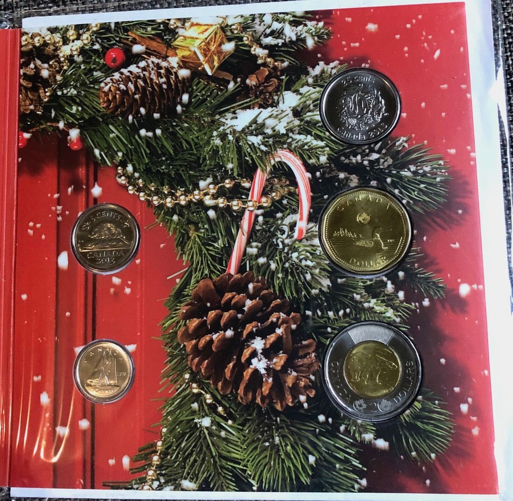2013 Canada Holiday Gift Coin Set - 🇨🇦