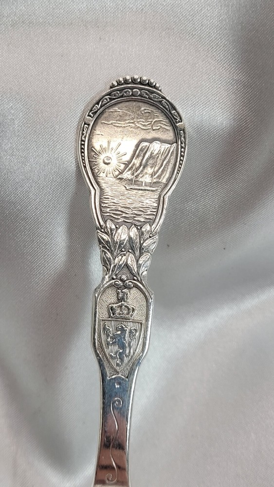 Vintage Norwegian 830 Silver Spoon 5-1/4" Long