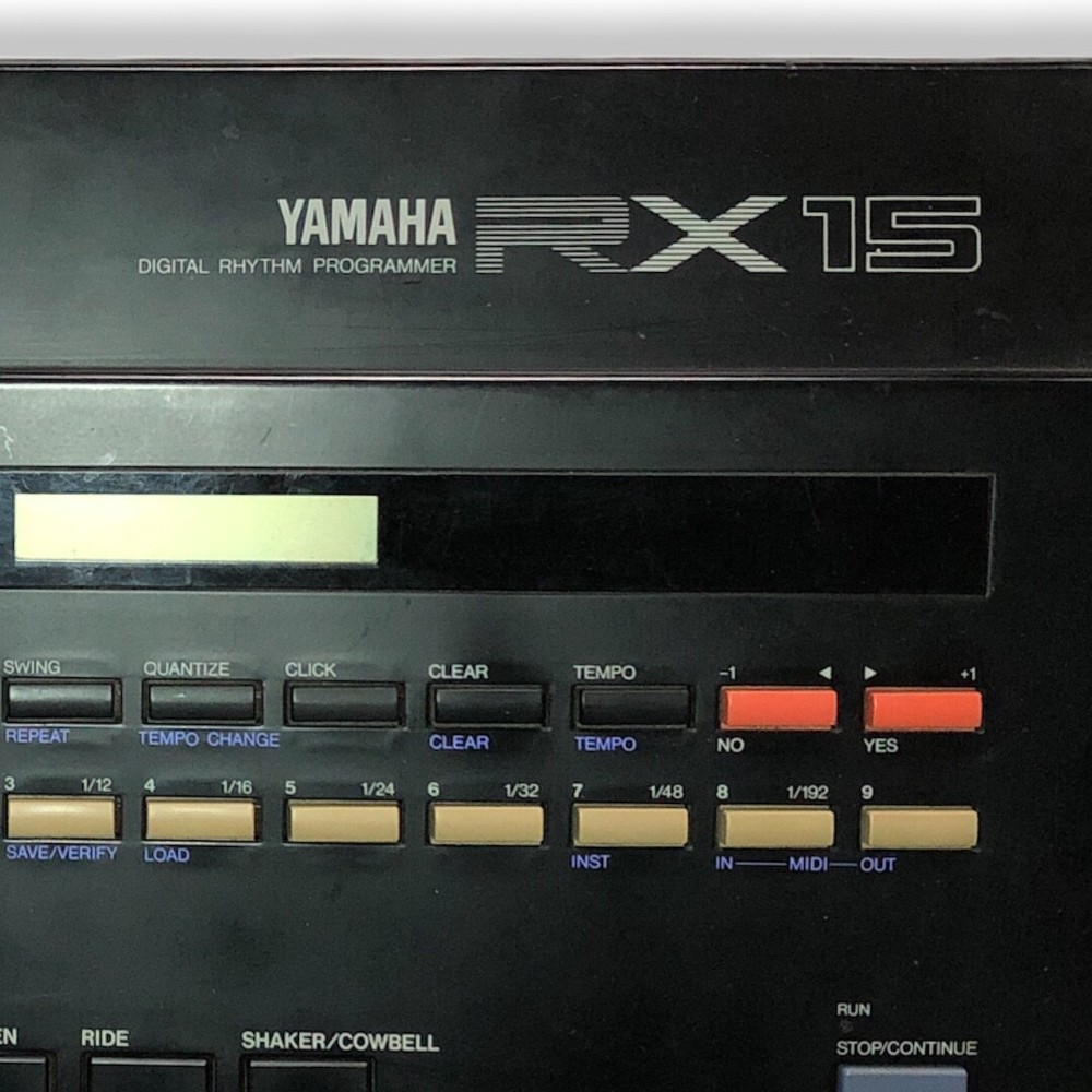 Yamaha RX15 Digital Rhythm Programmer Programmable Drum Machine Vintage