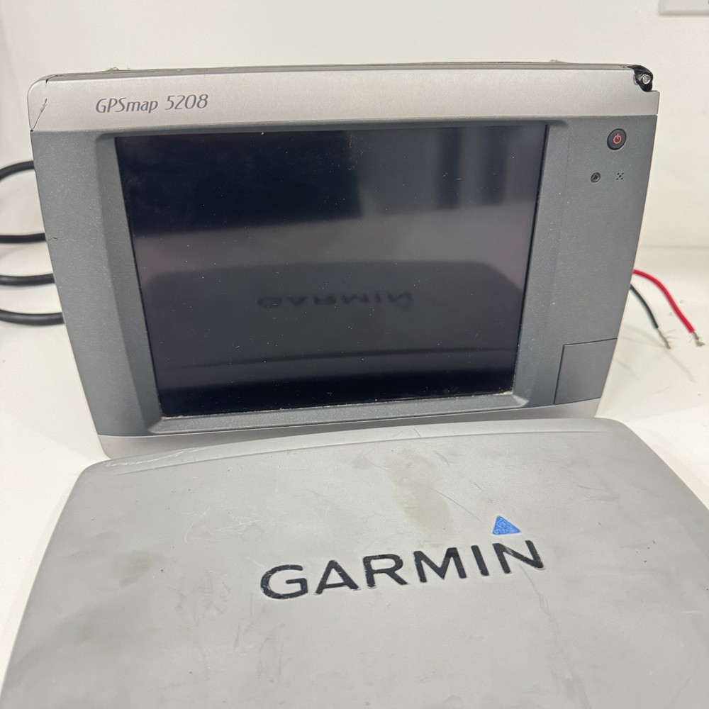 GARMIN GPSMAP 5208 GPS CHART PLOTTER RADAR FISHFINDER MFD - Read