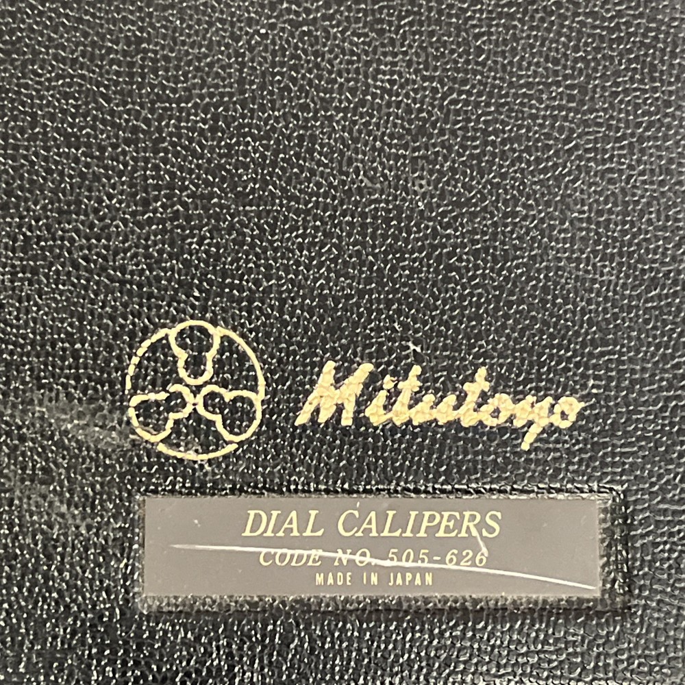 Mitutoyo dial caliper code # 505-626 In Case
