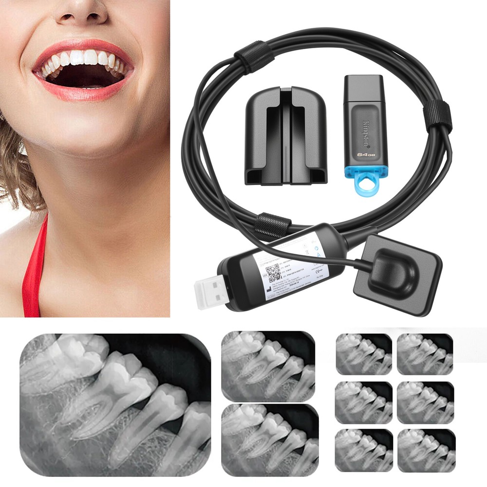Dental X ray Sensor Digital Sensor Rayos Digital Imaging System Sensor w/ Holder