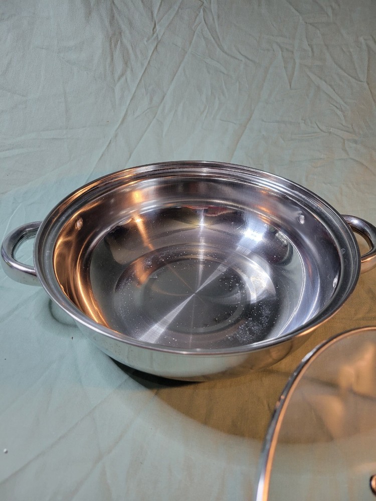 Rosewill Steel Induction Compatible Pot 10" 3.5 QT