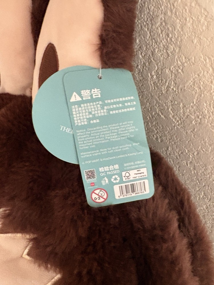 💯 Authentic Pop Mart Labubu Big Head Backpack. NWTags