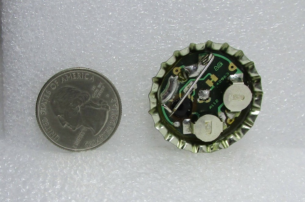 Bud Light Cap w/ Light Pin