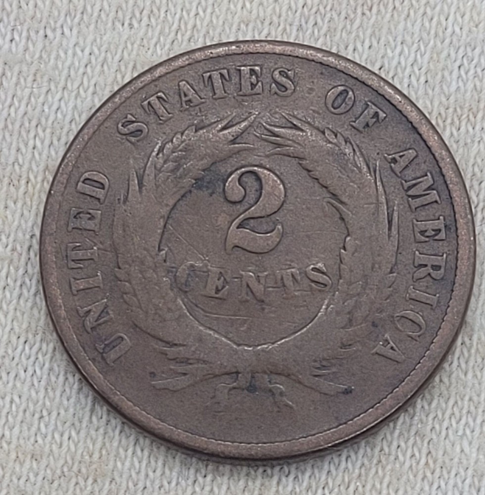 WPCoins ~ 1867 1868 1869 (3) 2¢ Cent Coins