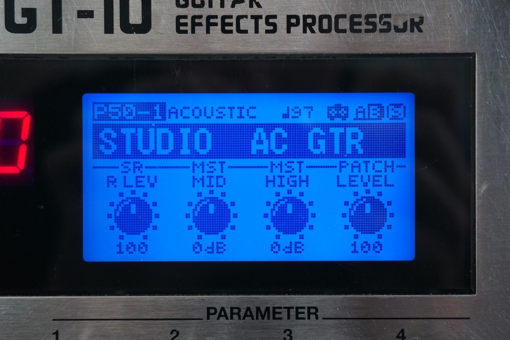 Boss GT-10 Guitar Multi Effects Processor Pedal / Floor Board