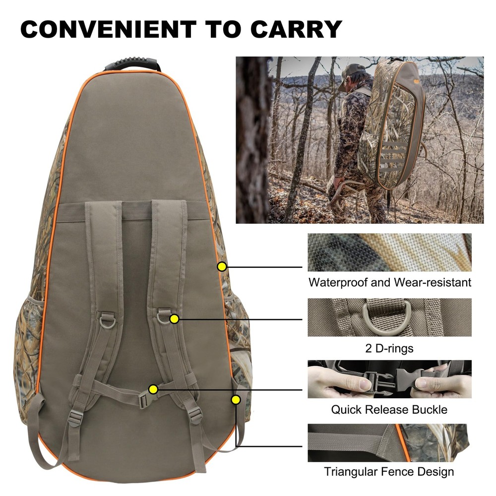 MYDAYS Soft Crossbow Case, 36" Crossbows Backpack, Soft Shell Padded Archery ...