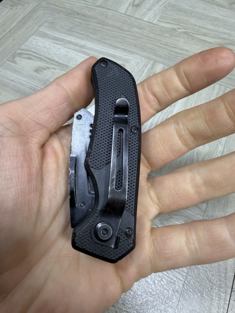 Kobalt Tools Folding Box Knife Black Box Cutter Sharp