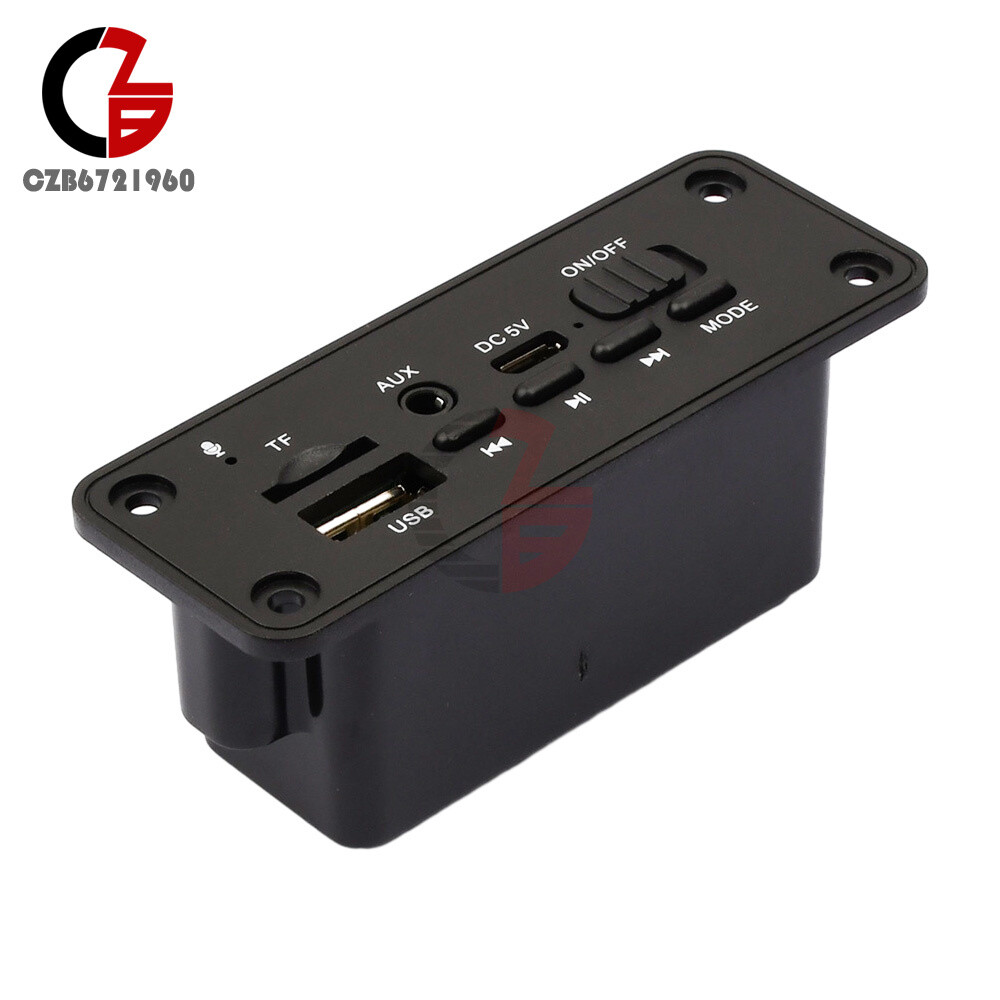 Audio Amplifier Decoder Board Audio Module USB TF Radio Bluetooth Car MP3 Player