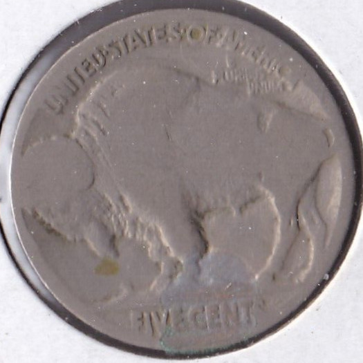 1928 Buffalo Nickel Acid Dated L9