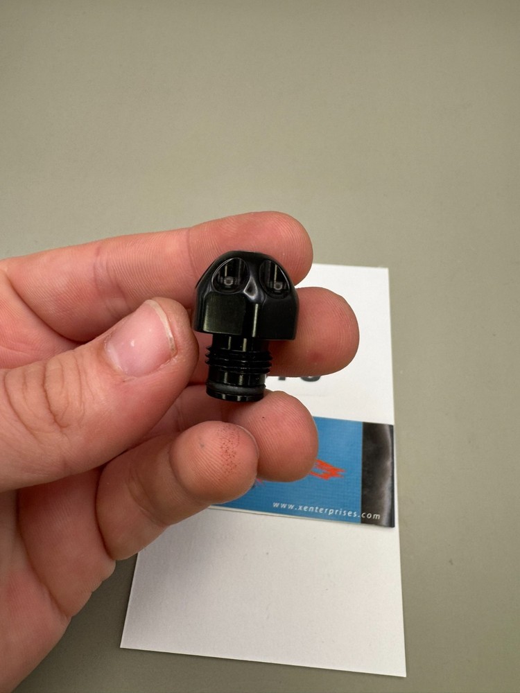 System X Intimidator Ram Cap-Gloss Black