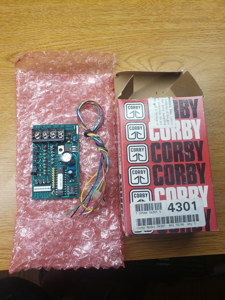 Corby 4301 Data Chip Interface Adapter Module Corby Access Control System