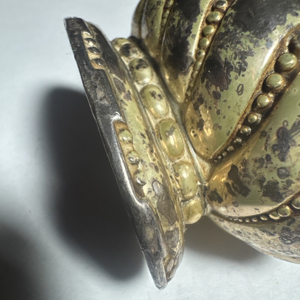 Vintage Silver Plate RONSON CROWN Table Lighter US