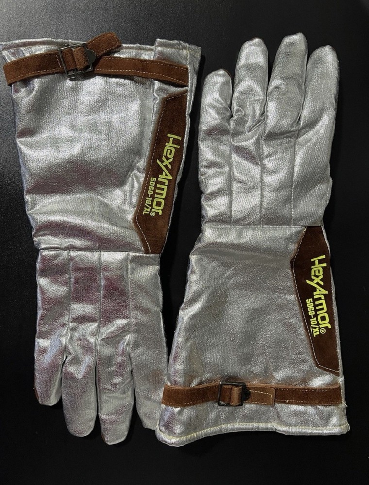 HexArmor: HeatArmor 5060 Aluminized Welding Gloves Size L - Large