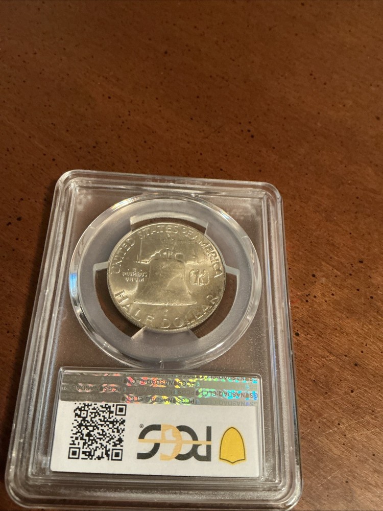1951-D Franklin Silver Half Dollar PCGS MS65FBL