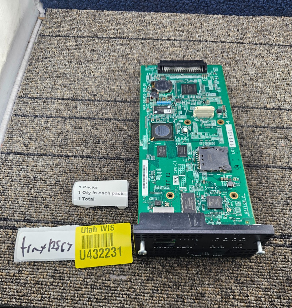 Main Processor / CPU Board 8 built-in VoIP For NEC SL2100 Communications System