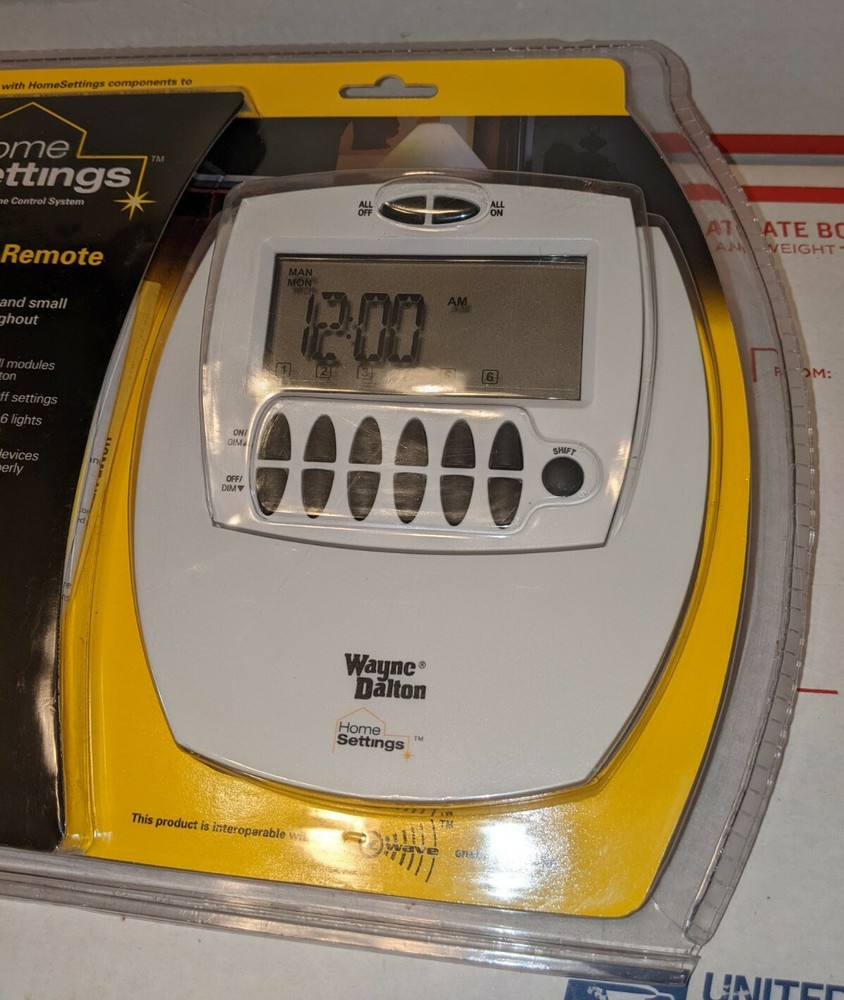 Wayne Dalton Home Settings Wireless Deluxe Remote Control Module HA-07WD SEALED