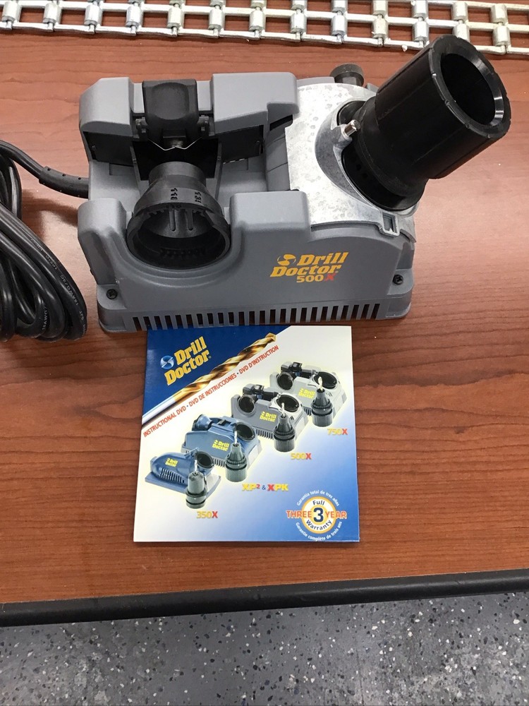 Drill Doctor DD500X Drill Bit Sharpener- Gray