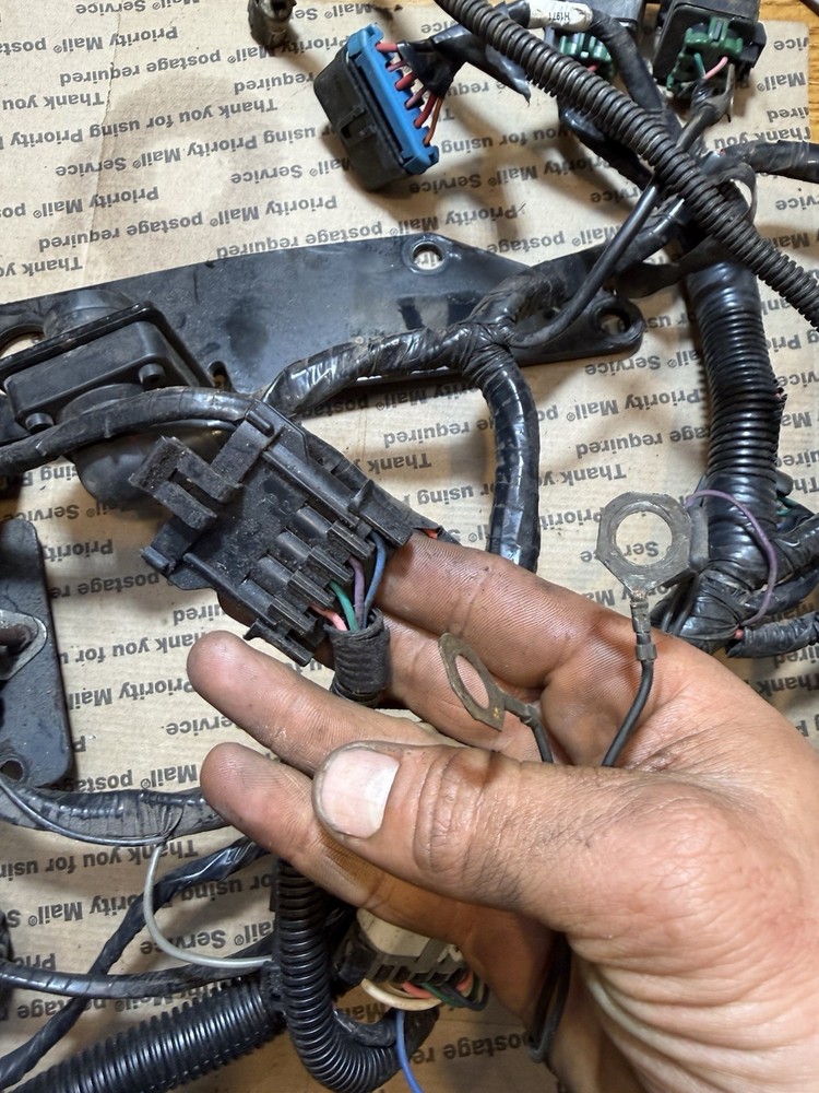 Mercruiser 454 MPI engine harness