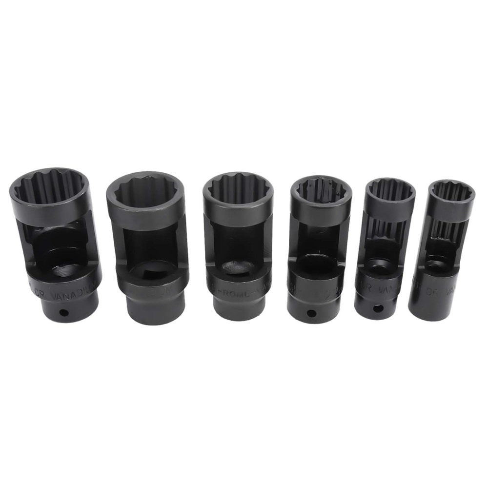 21 Piece O2 Sensor Socket Set Universal Oxygen Sensor Removal Install Tools Set