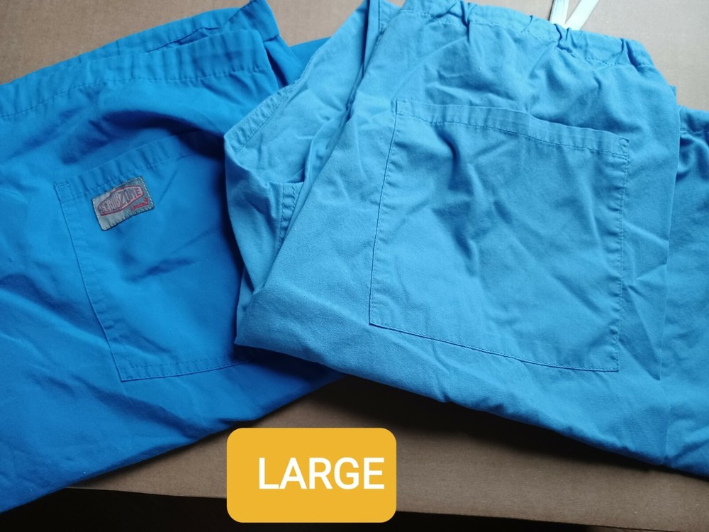 Scrub jackets and pants