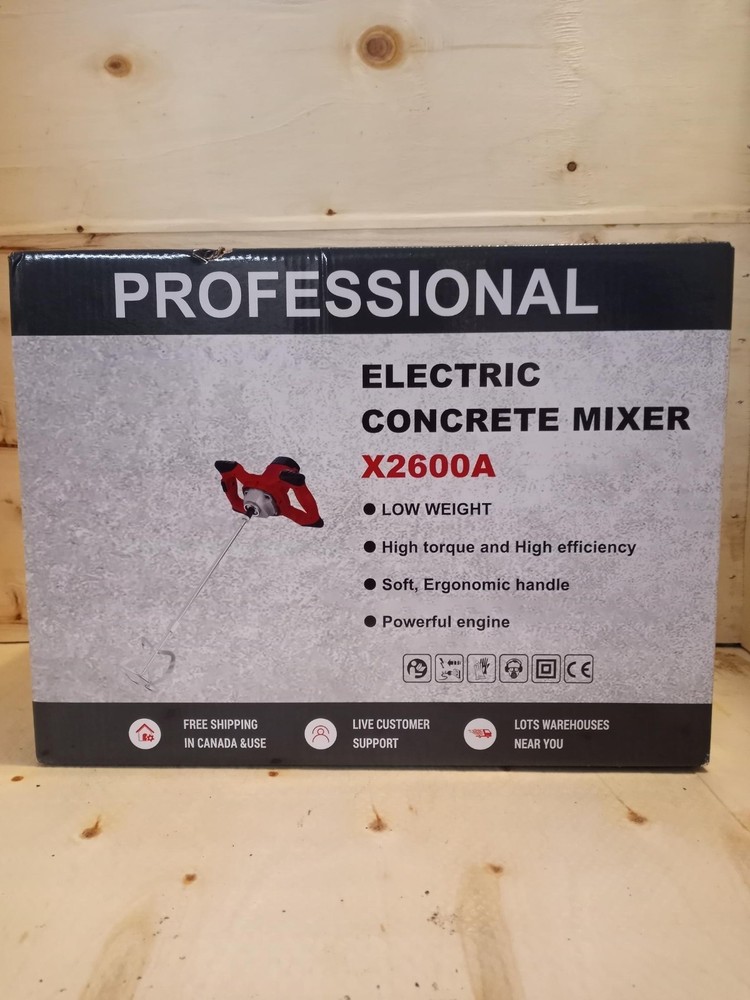 Professional Electric Concrete Mixer X2600A