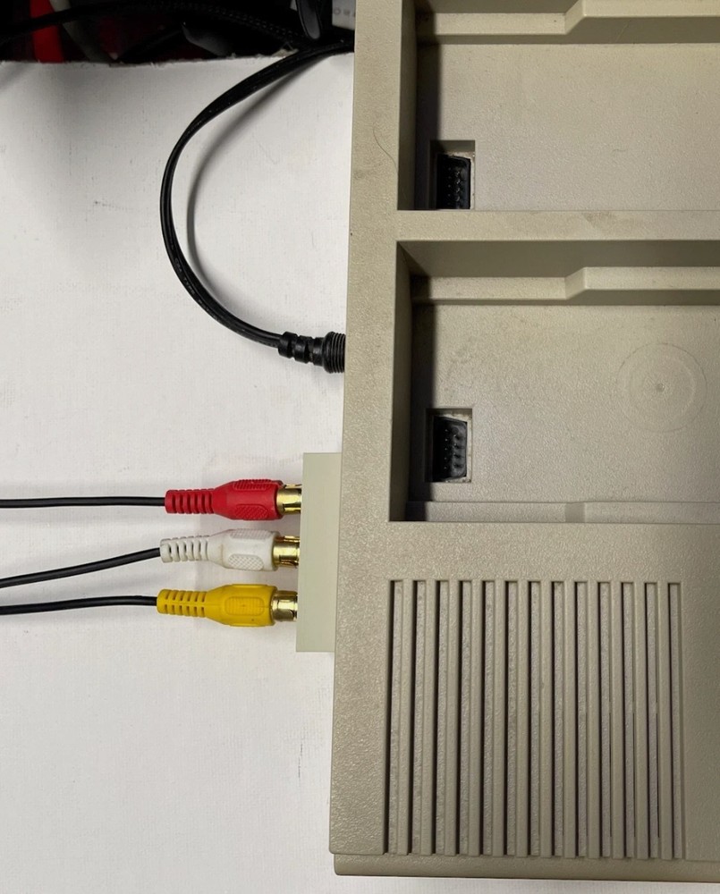 Intellivision 2 composite video mod & back panel NO DRILL installation service