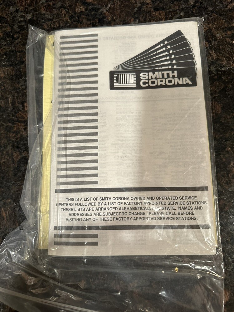 Smith Corona PC Label Printer 1.0 Tested Works Includes Cables Instructions Box
