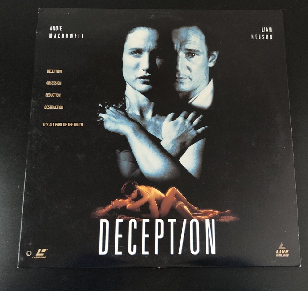 Deception (Laserdisc, 1994) Liam Neeson