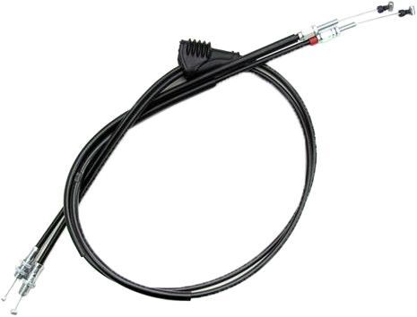 Motion Pro Black Vinyl Push - Pull Throttle Cable Set For Yamaha XT500 1976-1981