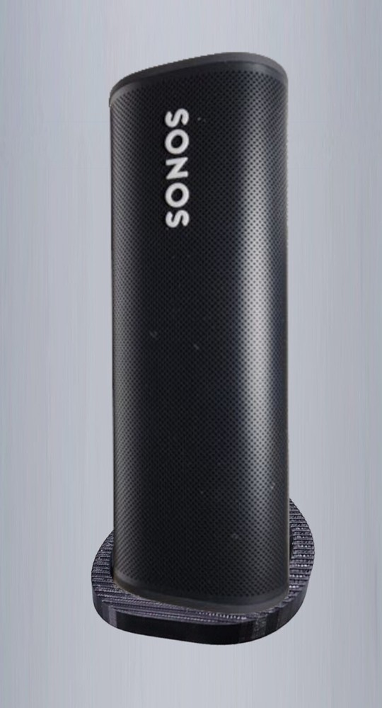 Vertical Easy Access Wall Mount for Sonos Roam - Black