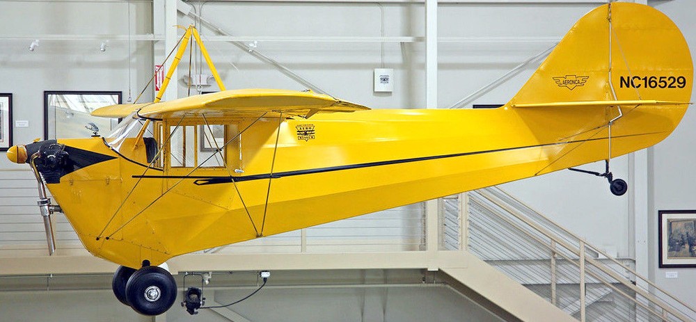 AERONCA C-3 PLAN + AIR TRAILS CONSTRUCTION ARTICLE for a 54" UC Model Airplane