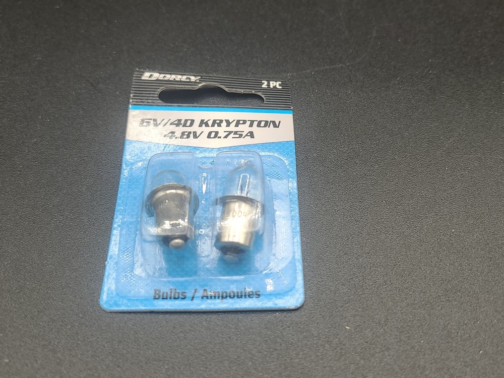 6volt/4d4.8volt 0.75a Bayonet Base Krypton Replacement Bulb 411663 Blue 2pack