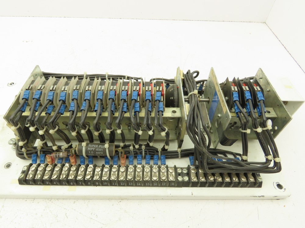 Marsh Bellofram Timer/Counter Cam Programmer 12+3 Configuration Potentiometer