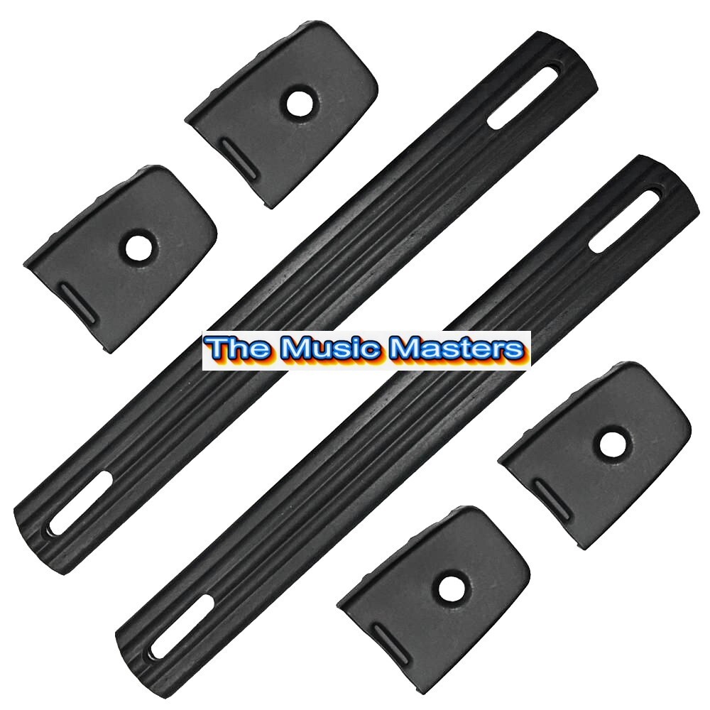 (2) Surface Mount Strap Carry Handles DJ Rack Case Speaker Cabinet Box Handle