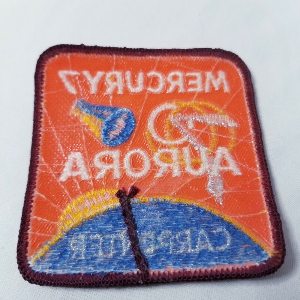 NASA SPACE MISSION Mercury 7 Aurora 7 Crew Member Patch Carpenter
