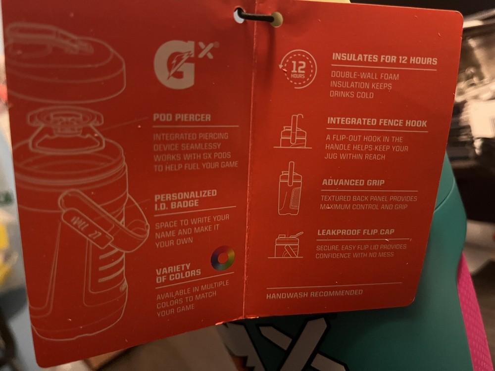 Gatorade Gx 64oz Performance Jug - Jade
