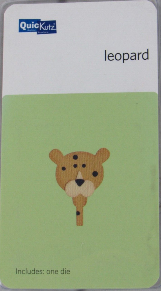 QuicKutz Leopard 2x2, 1 Cutting Die Set RS-0873