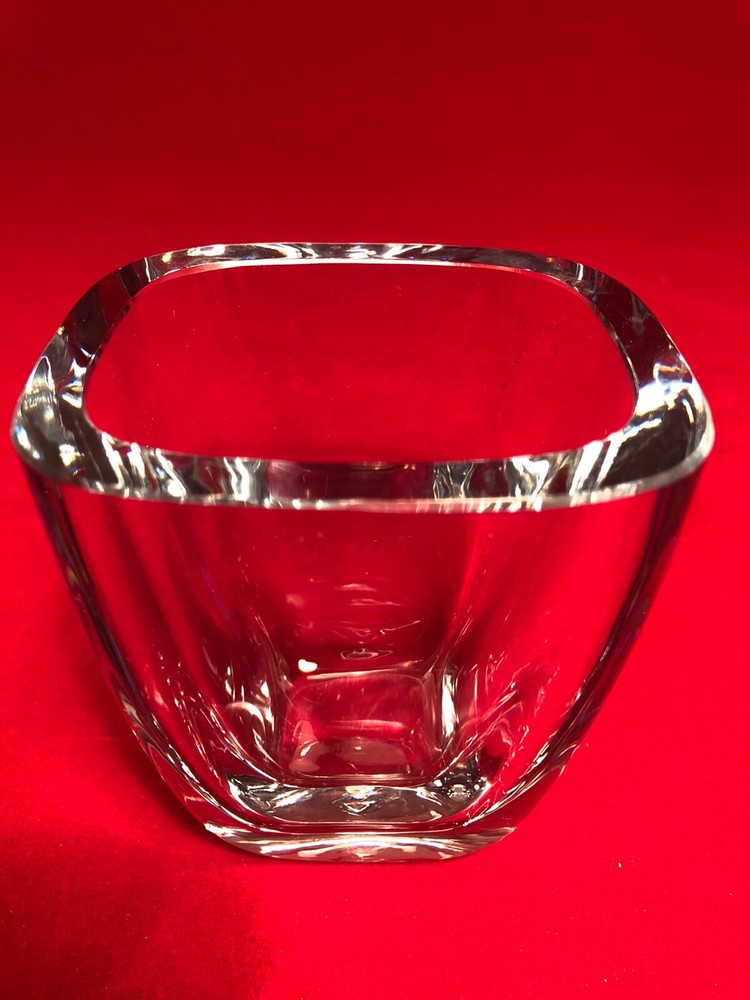 Mid Century MCM Danish Modern Sterling Silver Crystal Jar E Dragsted Denmark