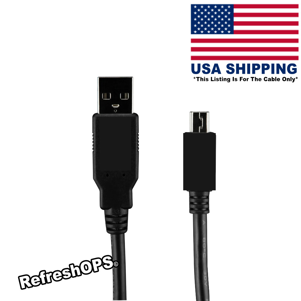 Sony Alpha ZV-E10 Kit Mirrorless Vlog Camera USB Cable Transfer Cord Replacement
