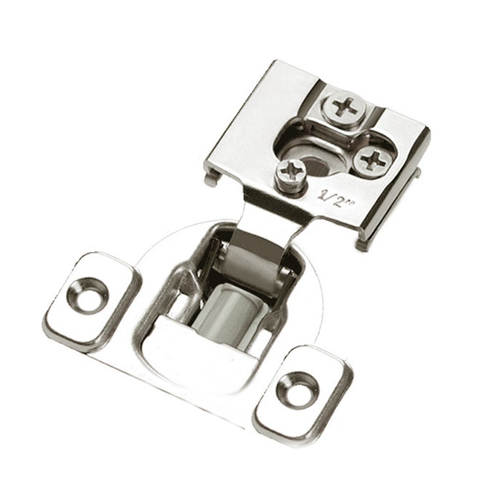 Overlay Soft Close 6 Way Compact Concealed Hinges For Kitchen Cabinets Silver