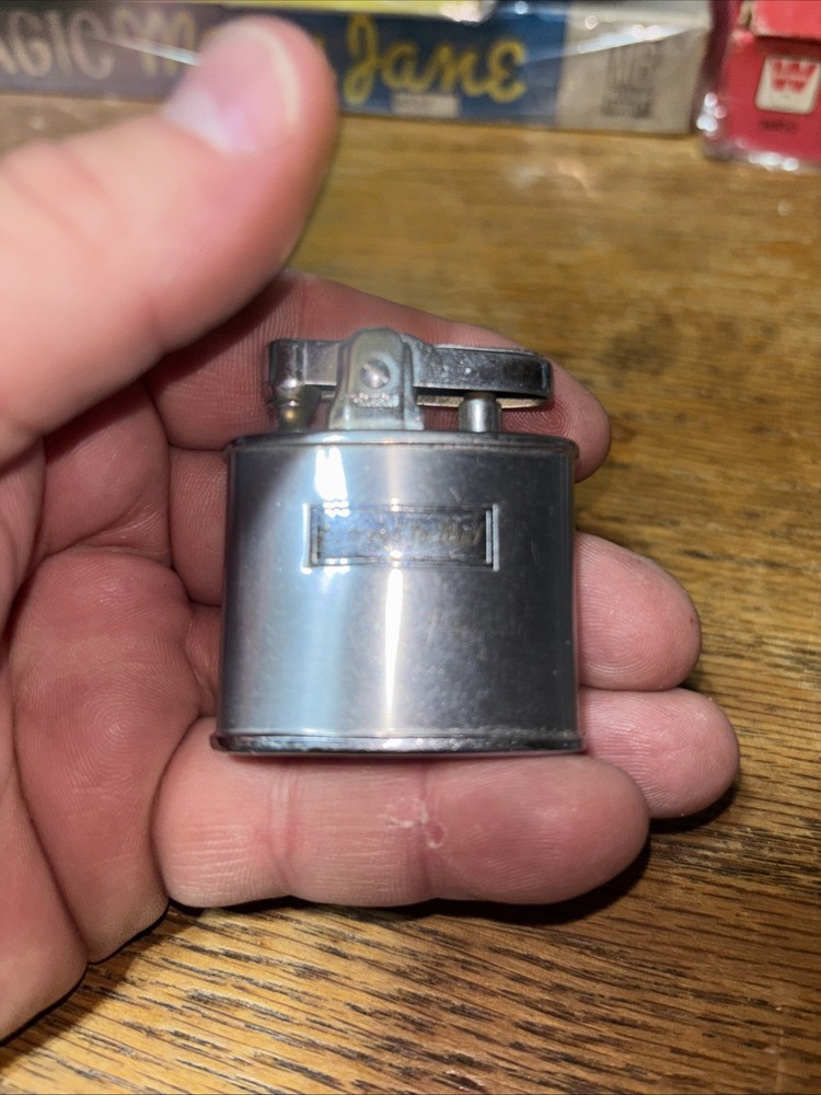 Lot 3 Vintage Pocket Cigarette Lighters Continental Ronson Scripto