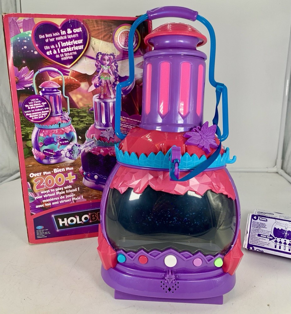 HOLOBRITE Pixie Lantern, Virtual Dancing and Games, Includes 5-inch Pixie Doll