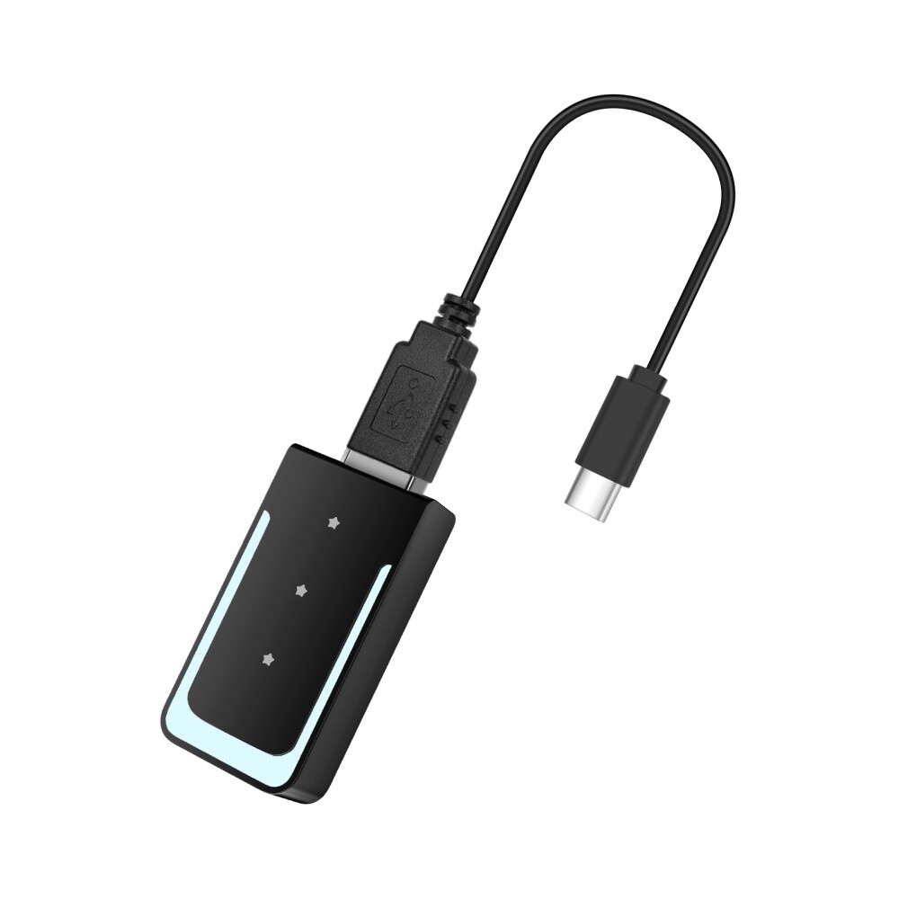 2 IN 1 Wireless Apple Caplay & Android Auto Adapter Box USB Car Dongle Plug&Play