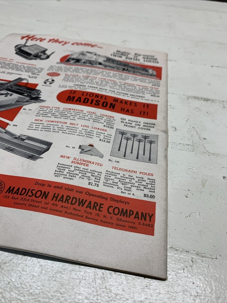 Model Builder 1948 December Lionel Train Magazine