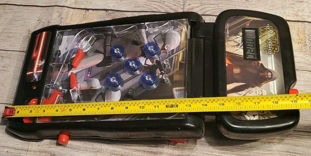 Star Wars Tabletop Pinball Machine Electronic Scoring The Force Awakens Disney